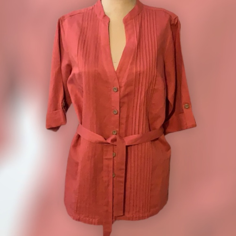 Linen/Cotton Top